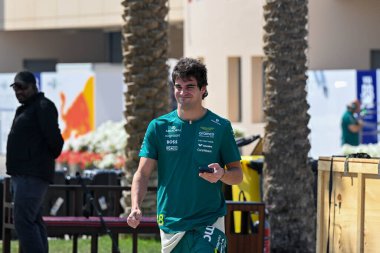 F1Testing GP F12026 20 Şubat, Manama, Bahreyn - Formula 1 Aston Martin için Lance Stroll sürücüsü