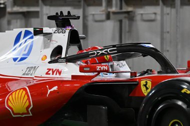 F1Testing GP F12026, 20 Şubat, Manama, Bahreyn - Formula 1 Charles Leclerc Ferrari sürücüsü