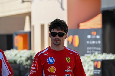 F1Testing GP F12026, 20 Şubat, Manama, Bahreyn - Formula 1 Charles Leclerc Ferrari sürücüsü