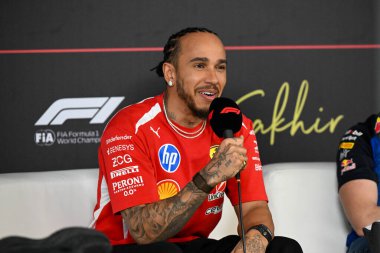 F1Testing GP F1 2026 on February 20 at Manama, Bahrain - Formula 1 Lewis Hamilton driver for Ferrari