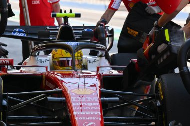 F1Testing GP F1 2026 on February 20 at Manama, Bahrain - Formula 1 Lewis Hamilton driver for Ferrari