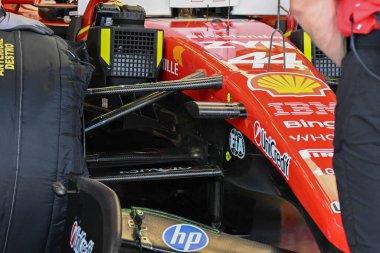 F1Testing GP F12026, 20 Şubat, Manama, Bahreyn - Formula 1 Lewis Hamilton Ferrari sürücüsü