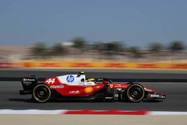 F1Testing GP F1 2026 on February 20 at Manama, Bahrain - Formula 1 Lewis Hamilton driver for Ferrari