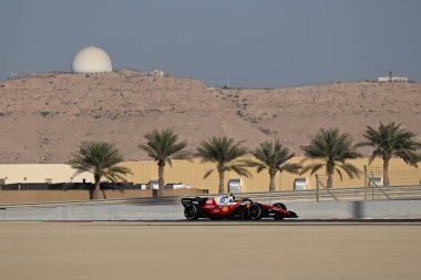 F1Testing GP F12026, 20 Şubat, Manama, Bahreyn - Formula 1 Lewis Hamilton Ferrari sürücüsü