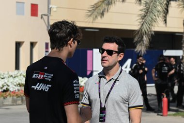 F1Testing GP F12026, 20 Şubat, Manama, Bahreyn - Formula 1 Lewis Hamilton Ferrari sürücüsü