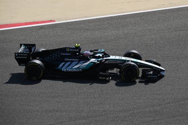 F1Testing GP F12026 20 Şubat 'ta Manama, Bahreyn' de Mercedes için Formula 1 Kimi Antonelli sürücüsü