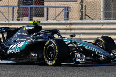 F1Testing GP F12026 20 Şubat 'ta Manama, Bahreyn' de Mercedes için Formula 1 Kimi Antonelli sürücüsü