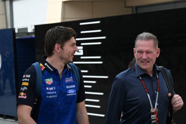 F1Testing GP F12026 20 Şubat, Manama, Bahreyn - Formula 1 Red Bull için Max Verstappen sürücüsü