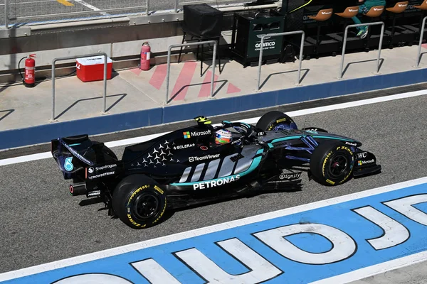 F1Testing GP F12026 20 Şubat 'ta Manama, Bahreyn' de Mercedes için Formula 1 Kimi Antonelli sürücüsü