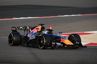 F1Testing GP F12026 20 Şubat, Manama, Bahreyn - Formula 1 Red Bull için Max Verstappen sürücüsü