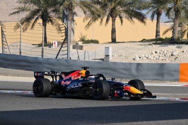 F1Testing GP F12026 20 Şubat, Manama, Bahreyn - Formula 1 Red Bull için Max Verstappen sürücüsü