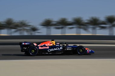 F1Testing GP F12026 20 Şubat, Manama, Bahreyn - Formula 1 Red Bull için Max Verstappen sürücüsü