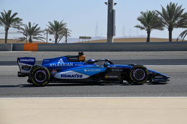 F1Testing GP F12026, 20 Şubat, Manama, Bahreyn - Formula 1 Alexander Albon Williams sürücüsü