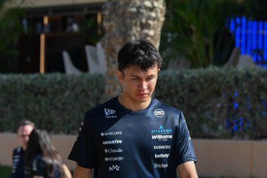 F1Testing GP F12026, 20 Şubat, Manama, Bahreyn - Formula 1 Alexander Albon Williams sürücüsü