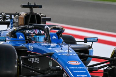F1Testing GP F12026, 20 Şubat, Manama, Bahreyn - Formula 1 Alexander Albon Williams sürücüsü