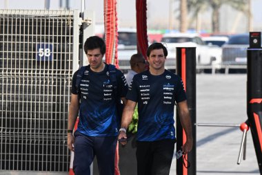 F1Testing GP F12026 20 Şubat, Manama, Bahreyn - Formula 1 Carlos Sainz Williams sürücüsü
