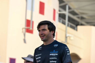 F1Testing GP F12026 20 Şubat, Manama, Bahreyn - Formula 1 Carlos Sainz Williams sürücüsü