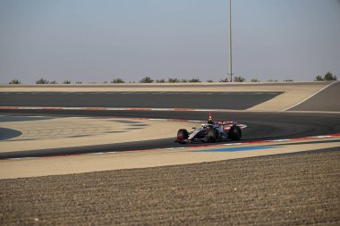 F1Testing GP F12026 20 Şubat, Manama, Bahreyn - Haas için Formula 1 Esteban Ocon sürücüsü