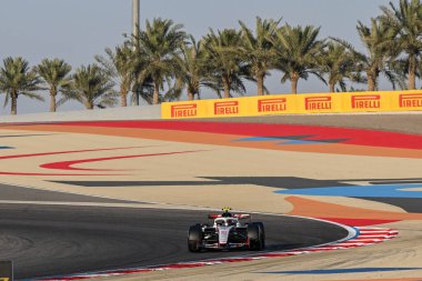 F1Testing GP F12026 20 Şubat, Manama, Bahreyn - Haas için Formula 1 Esteban Ocon sürücüsü