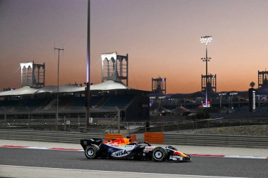 F1Testing GP F12026 20 Şubat, Manama, Bahreyn - Formula 1 Yarış Bulls Arvid Lindblad sürücüsü