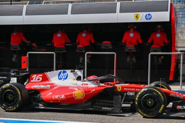 F1Testing GP F12026, 20 Şubat, Manama, Bahreyn - Formula 1 Charles Leclerc Ferrari sürücüsü
