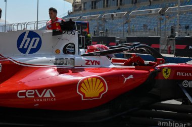 F1Testing GP F12026, 20 Şubat, Manama, Bahreyn - Formula 1 Charles Leclerc Ferrari sürücüsü