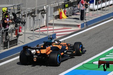 F1Testing GP F12026 20 Şubat 'ta Manama, Bahreyn' de - Formula 1 Oscar Piastri sürücüsü McLaren