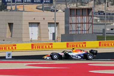 F1Testing GP F1 2026 on February 20 at Manama, Bahrain - Formula 1 Arvid Lindblad driver for Racing Bulls