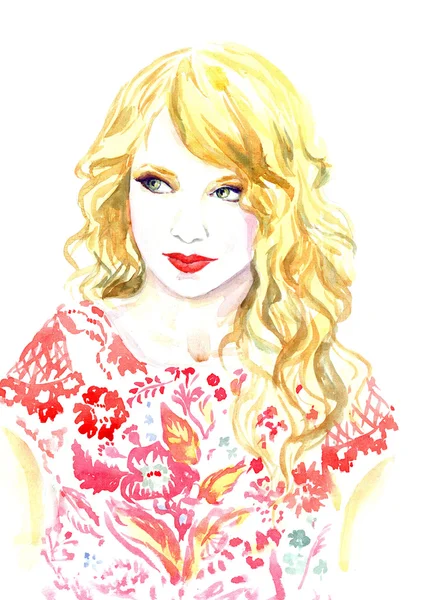 Taylor Swift (American singer) — Stock Photo, Image