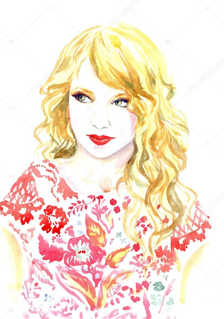 Taylor Swift American Singer Stock Editorial Photo C Psartdesignstudio