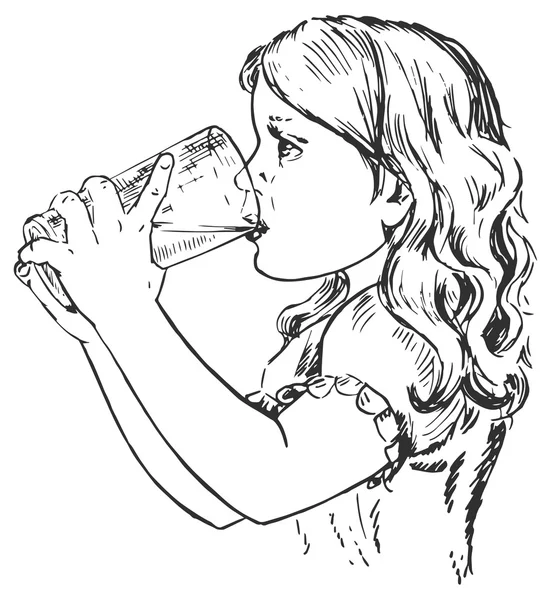 Niño bebiendo agua imágenes de stock de arte vectorial | Depositphotos Niño bebiendo agua imágenes de stock de arte vectorial | Depositphotos