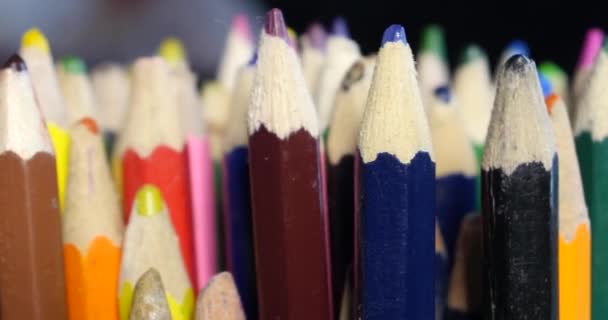 Crayons de coloration usagés — Video