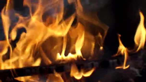 Padrão de queima em movimento como fundo — Vídeo de Stock