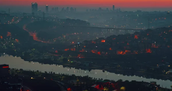 İstanbul 'un hava aracı görüntüsü