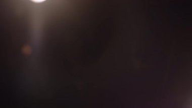 Kara Arkaplanda Işık Işıkları Kaplaması