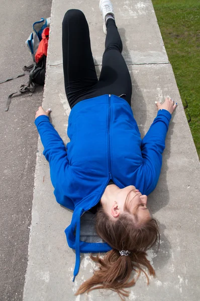 Rekreasyon spor kız