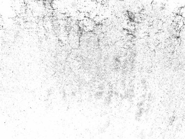 Grunge Doku. Tek renkli retro grunge doku çizimi. Eski paslı soyut arkaplan. Poster ve tasarımların kullanımı için. Yaratılışın beton zemin altyapısı. Sıkıntılı yarım ton dokusu. Grunge arkaplan siyah beyaz..