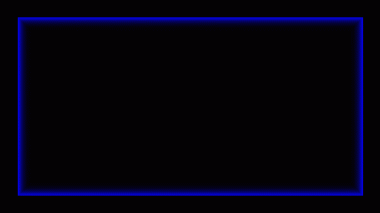 Siyah arkaplanı olan mavi çerçeve.