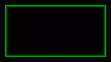 Siyah arkaplanda izole edilmiş siyah ve beyaz kare dikdörtgen çerçeve