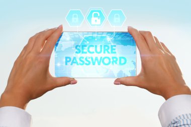 Sanal bir smartphone ekranında görünüyor. Metin secu