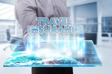 Ekonomi, teknoloji, Internet ve ağ kavramı. Genç busine