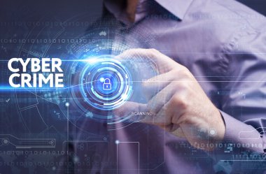 Ekonomi, teknoloji, Internet ve ağ kavramı. Genç busine