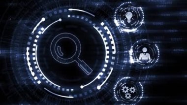 İnternet, iş, teknoloji ve ağ konsepti. Çevrimiçi için Dijital Pazarlama Teknolojisi Çözümü 