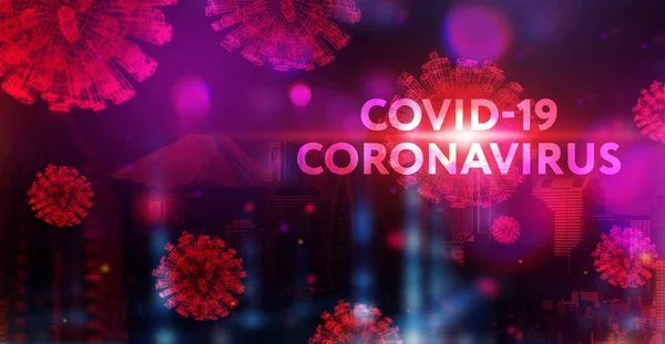 Coronavirus 2019 Ncov Ιός Της Κορόνας Σπάει Επιδημικός Ιός Σύνδρομο — Φωτογραφία Αρχείου