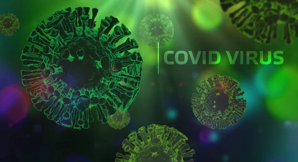 Coronavirus 2019 Ncov Ιός Της Κορόνας Σπάει Επιδημικός Ιός Σύνδρομο — Φωτογραφία Αρχείου