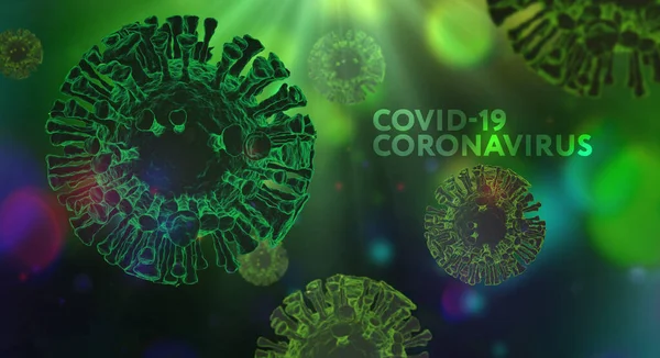 Coronavirus 2019 Ncov Вибух Корони Епідемічний Вірус Респіраторний Синдром — стокове фото