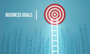 İnternet, iş, teknoloji ve ağ konsepti. Yetenek Bilgisi Yeteneği.. 3 boyutlu çizim