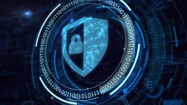 Siber güvenlik veri koruması iş teknolojisi gizlilik kavramı