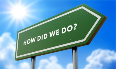 Bulutlara ve güneş ışığına karşı yeşil tabelayı nasıl yaptık?.