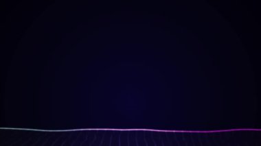 Soyut fütüristik, koyu mavi arka planda çokgen şekilli teknoloji. Dijital teknoloji kavramı tasarla. 